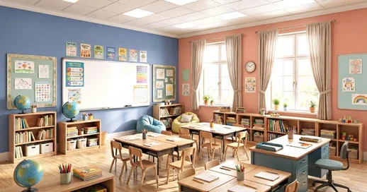 Academy classroom rendering