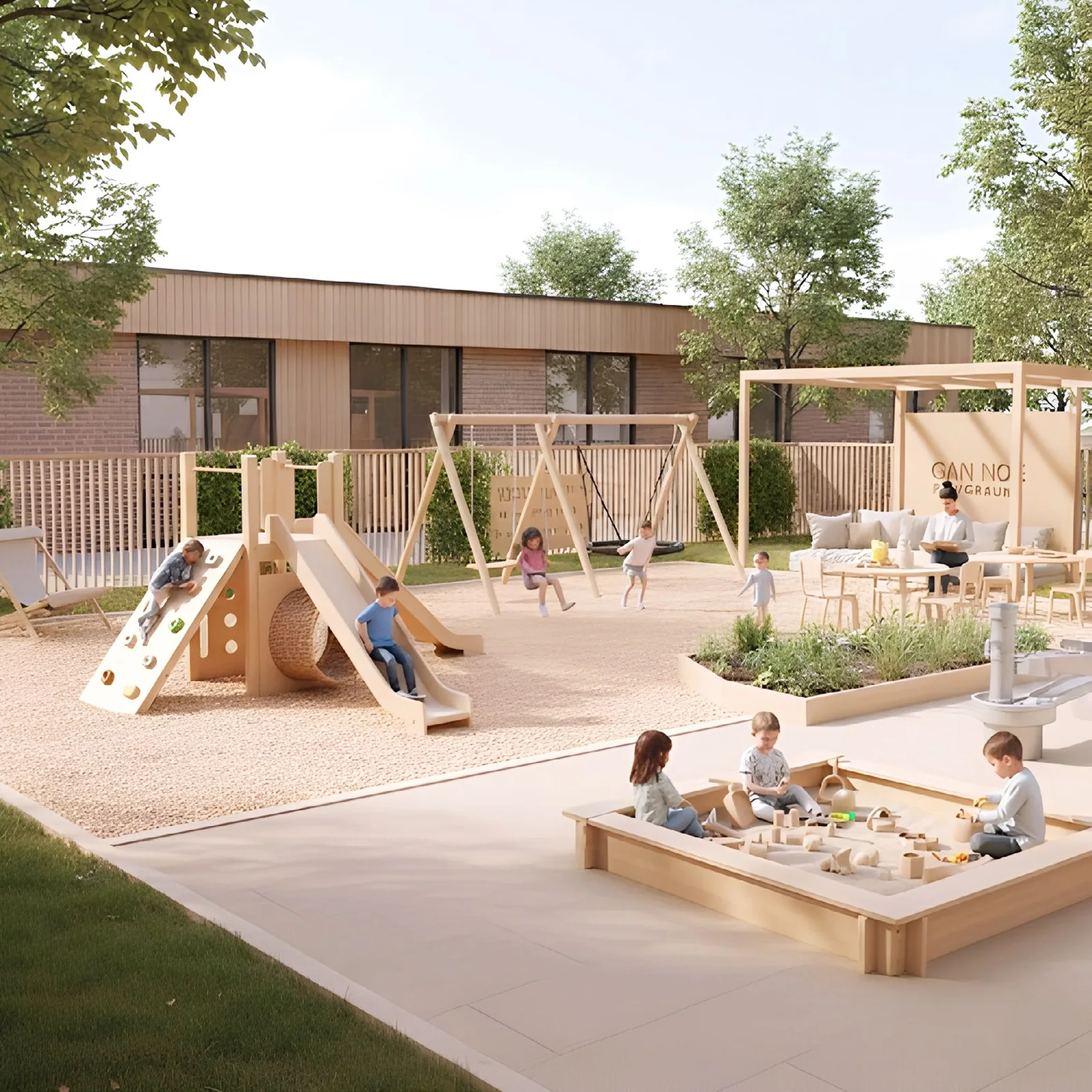 Playground rendering
