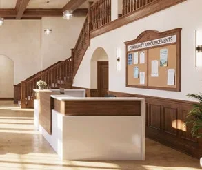 Reception rendering