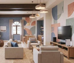 Teen lounge rendering